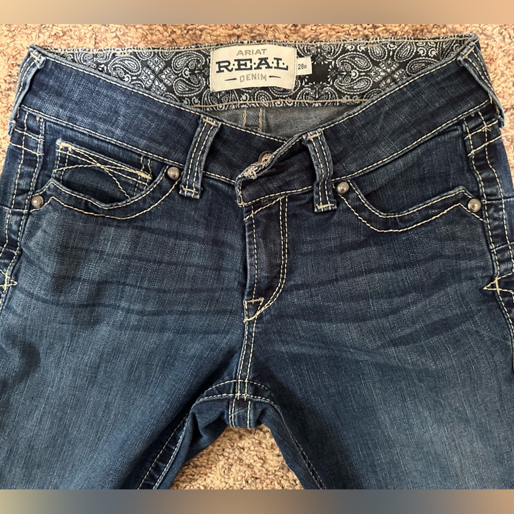 Ariat Real Bootcut Jeans, 28 Regular